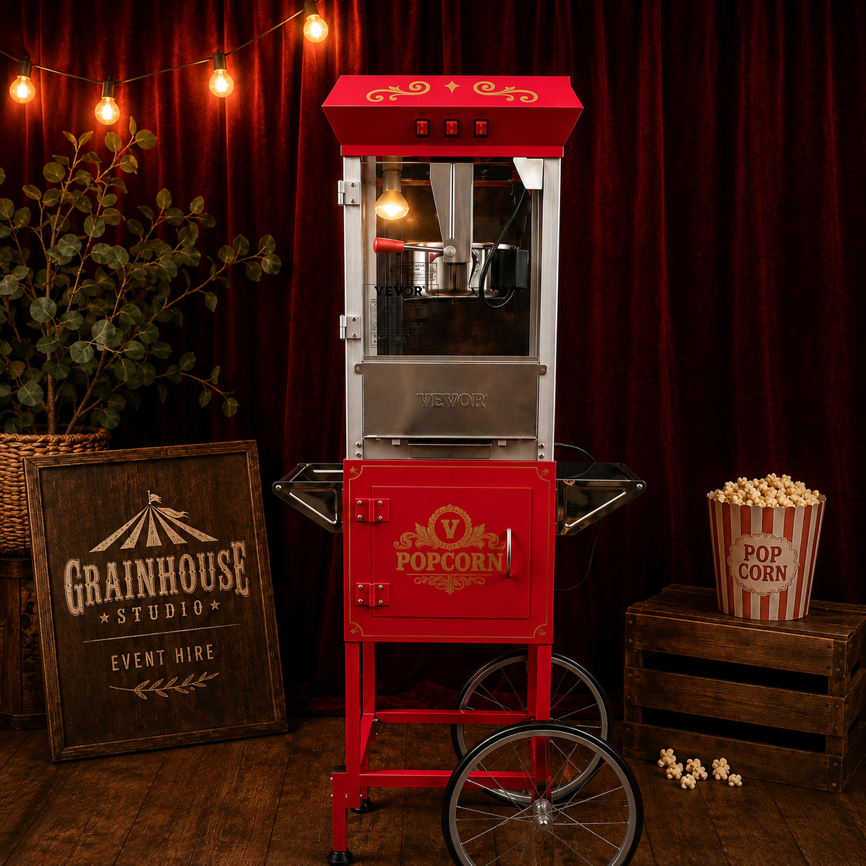 Popcorn Party Package | 24-Hour Hire