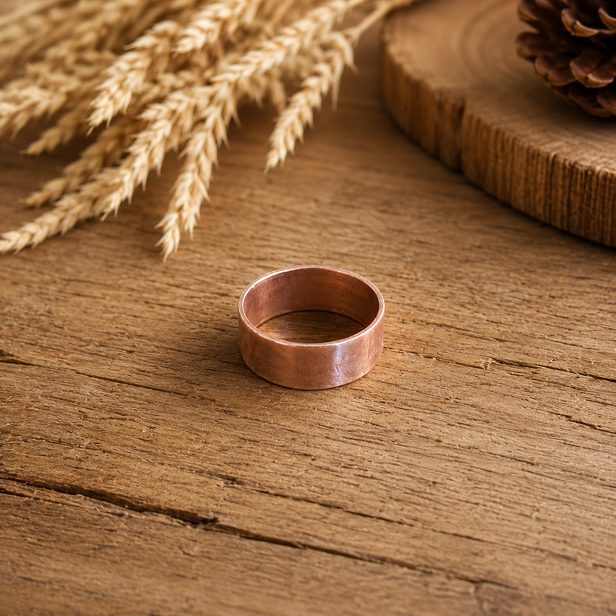 The Heritage Band Copper Ring