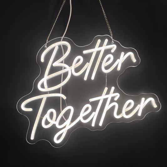 Better Together Neon Sign Hire