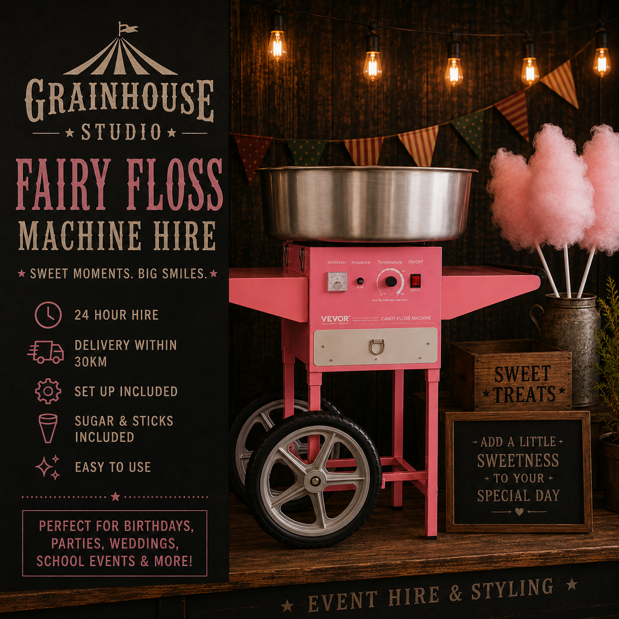 Fairy Floss Party Package
