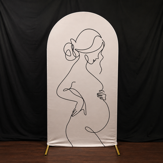Fabric Arch Backdrop Hire