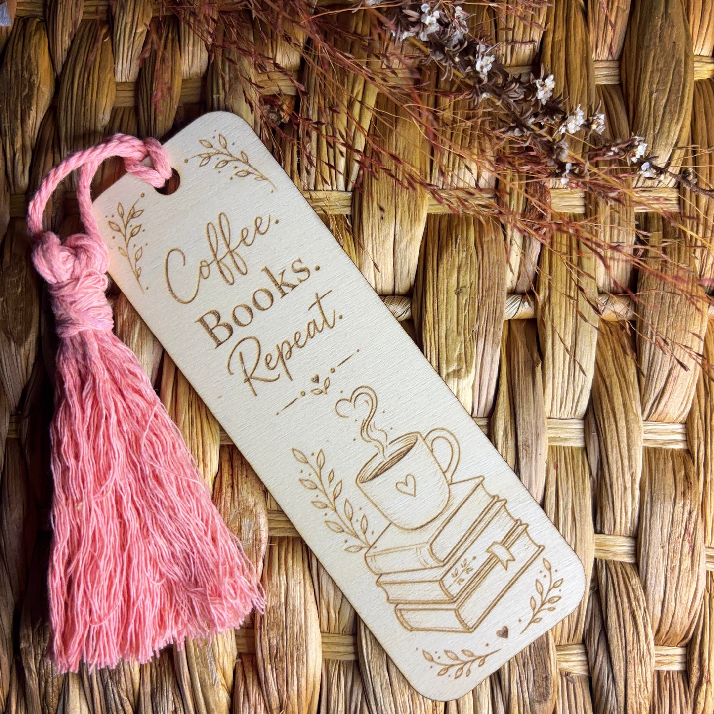 Bookmark - Coffee, Books, Repeat
