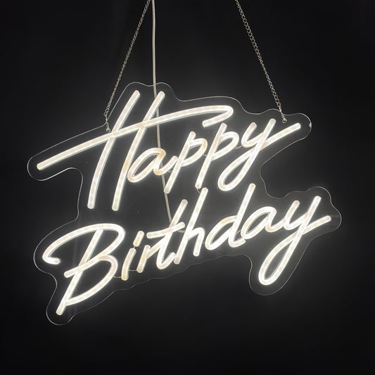 Happy Birthday Neon Sign Hire