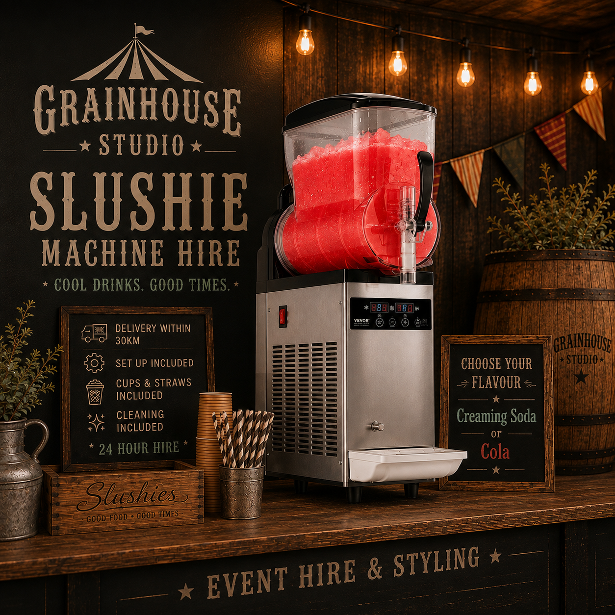 Slushie Machine Party Package