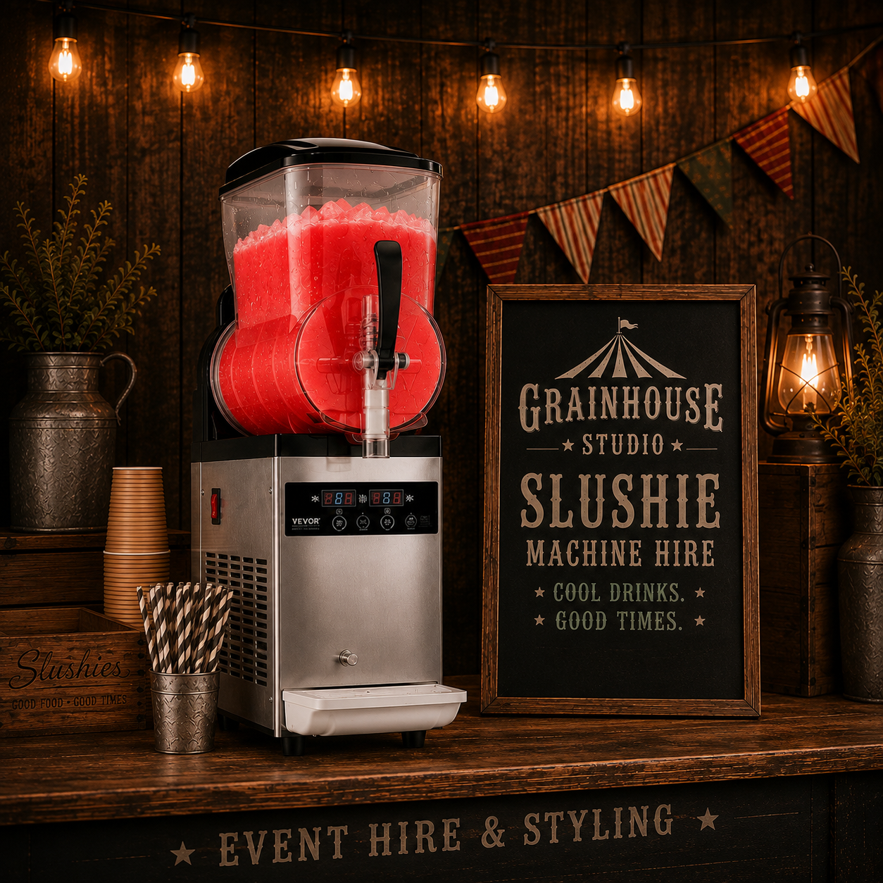 Slushie Machine Party Package